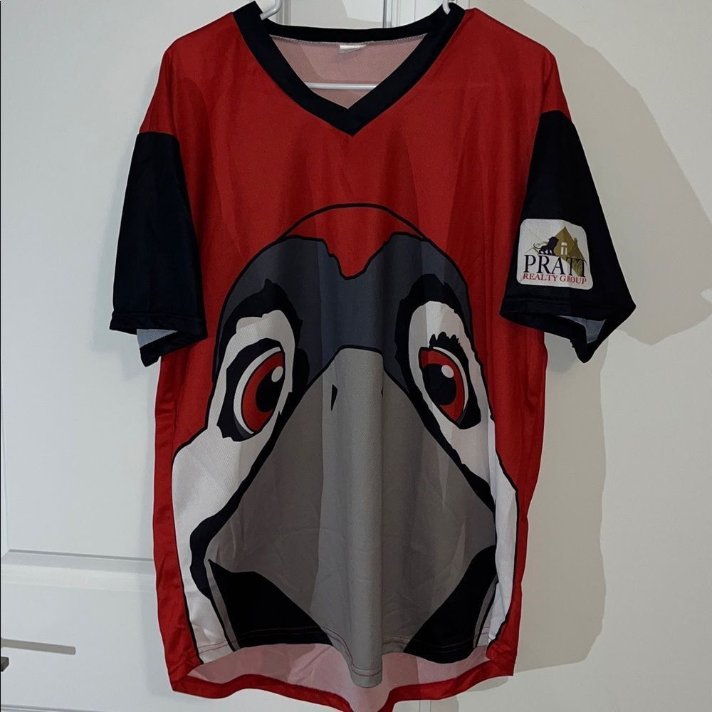 SGA Fayetteville Woodpeckers MiLB Baseball Jersey Bunker 22 Men’s XL